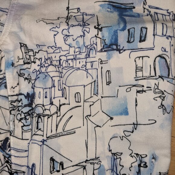 Greek Watercolor Chino Pants - Picture 3 of 6